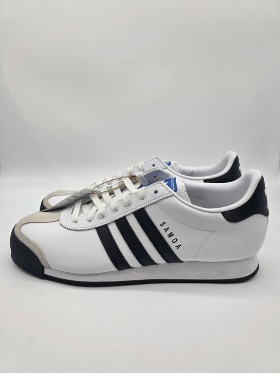 Adidas Samoa Mens Size 11 Athletic Sneaker White Black Fashion Shoes 675033 main image 6